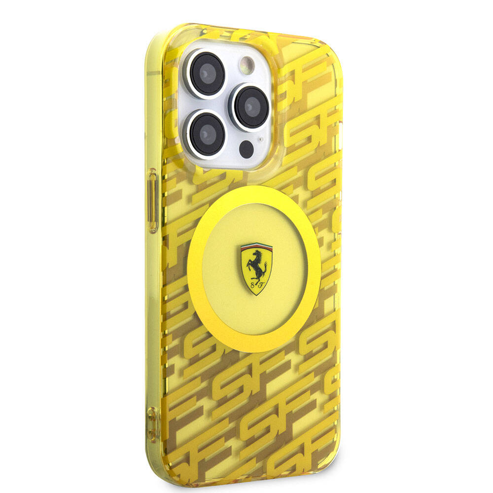 Ferrari iPhone 15 Pro Orjinal Lisanslı M-safe Şarj Özellikli Multi SF Kılıf Ferrari iPhone 15 Pro Orjinal Lisanslı M-safe Şarj Özellikli Multi SF Kılıf